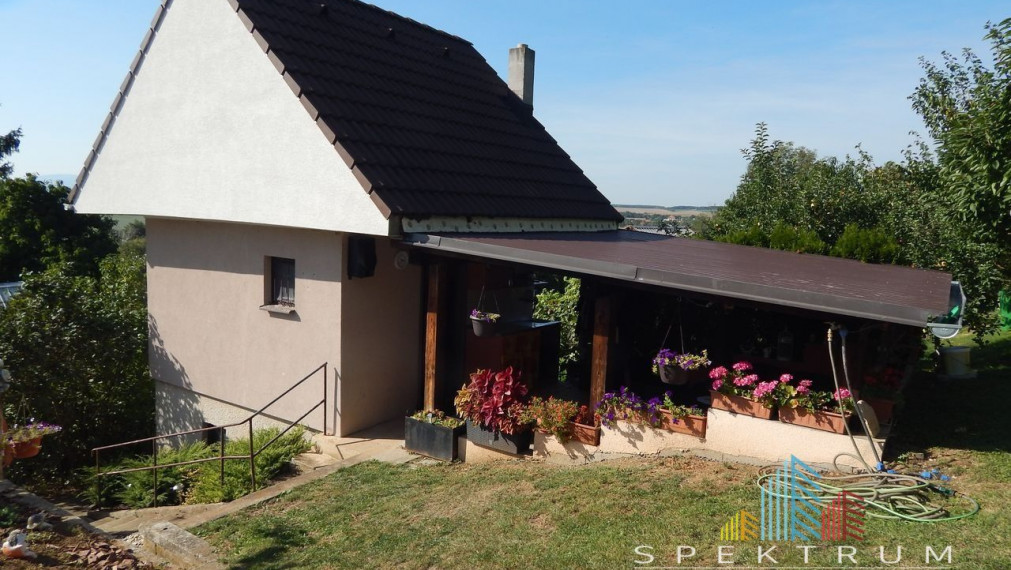 EXKLUZÍVNE- SPEKTRUM REALITY- Na Predaj murovaná chatka s pozemkom 308 m2, Brodzany, okres Partizánske