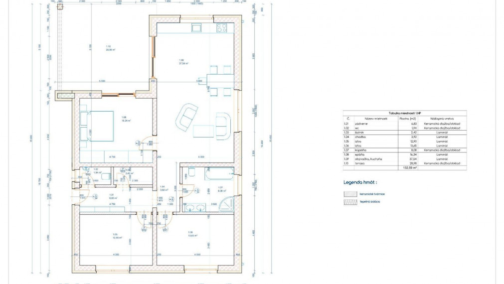 Exkluzívne iba u nás krásna novostavba v obci Uhrovec - dokončená