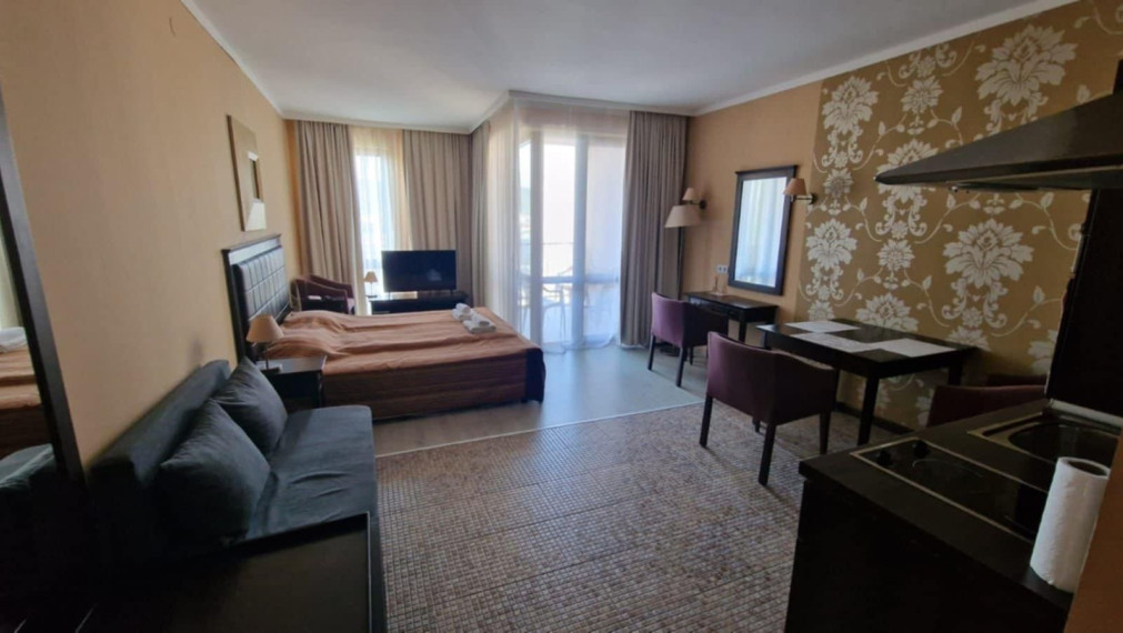 SPEKTRUM REALITY- Štúdiový apartmán v Rezorte Barcelo Royal Beach 150 m od mora, Slnečné pobrežie, Bulharsko