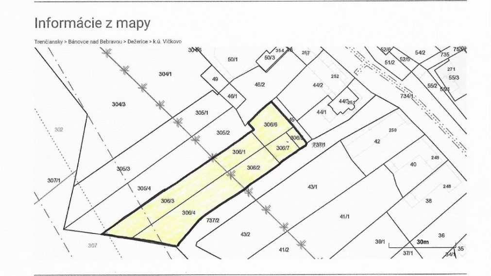 Nová cena !!! Exkluzívne na predaj pozemok - 1269m2, v obci Dežerice-časť Vlčkovo