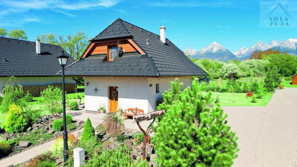 NA PREDAJ- chata /NOVOSTAVBA/ komplet zariadená / Vysoké Tatry- Stará Lesná  s panoramatickým výhľadom