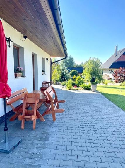 NA PREDAJ- chata /NOVOSTAVBA/ komplet zariadená / Vysoké Tatry- Stará Lesná  s panoramatickým výhľadom