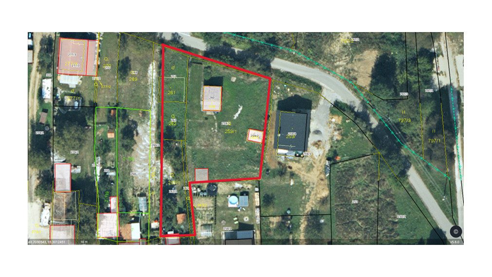 Exkluzívne iba u nás na predaj stavebný pozemok 1251m2 , Brezolupy