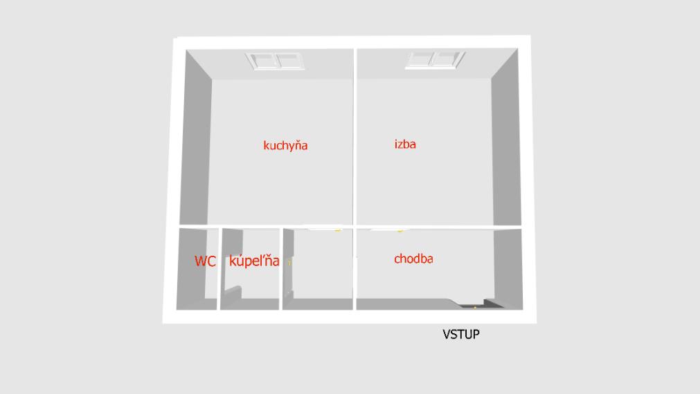 Rezervované...Exkluzívne na predaj 1i byt v centre mesta Bánovce n/B