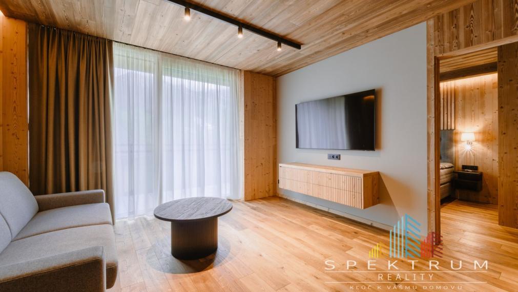 Exkluzívny  Apartmán v hotelovom komplexe s najlepším výhľadom priamo u lanovky - Apartmán Elements, Tatranská Lomnica - Vysoké Tatry