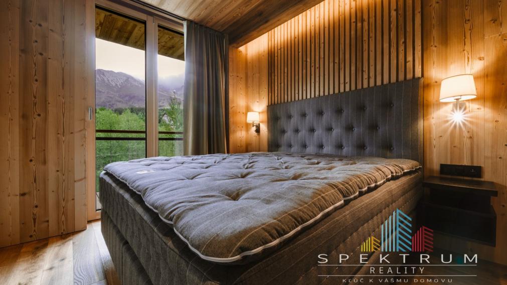 Exkluzívny  Apartmán v hotelovom komplexe s najlepším výhľadom priamo u lanovky - Apartmán Elements, Tatranská Lomnica - Vysoké Tatry