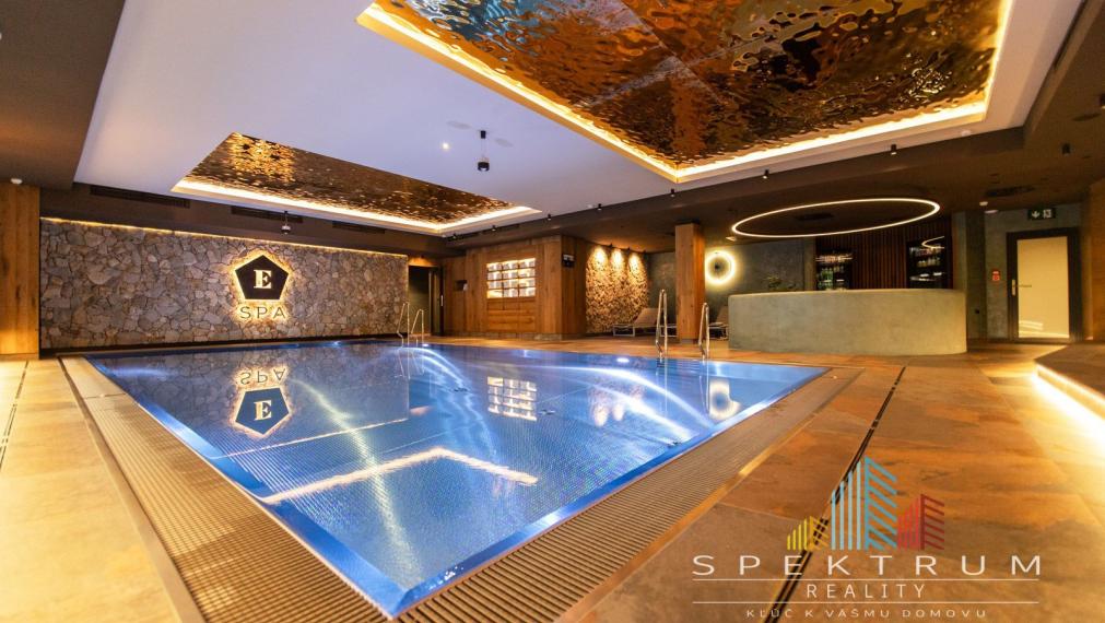 Exkluzívny  Apartmán v hotelovom komplexe s najlepším výhľadom priamo u lanovky - Apartmán Elements, Tatranská Lomnica - Vysoké Tatry