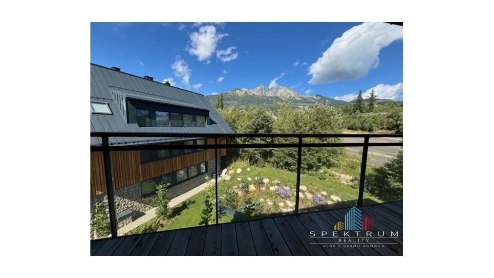 Exkluzívny  Apartmán v hotelovom komplexe s najlepším výhľadom priamo u lanovky - Apartmán Elements, Tatranská Lomnica - Vysoké Tatry