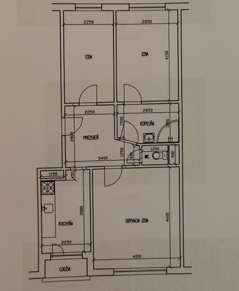 EXKLUZÍVNE-SPEKTRUM REALITY- Na Predaj kompletne rekonštruovaný 3-izbový  byt, 64 m2 s loggiou, Handlová