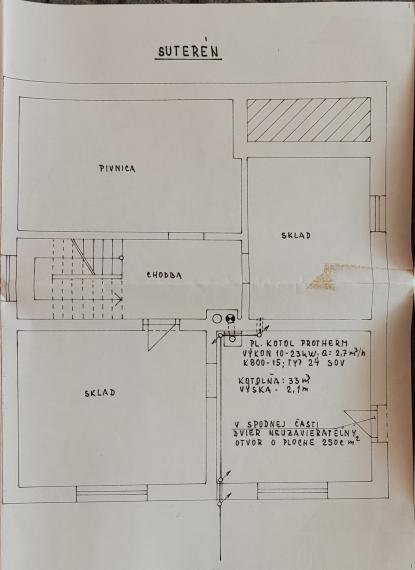 SPEKTRUM REALITY- Na predaj 4-izbový rodinný dom s pozemkom 720m2, Ráztočno, okres Prievidza
