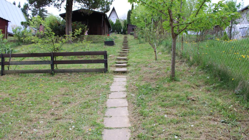 EXKLUZÍVNE- SPEKTRUM REALITY- Na Predaj záhradná chatka s pozemkom 398 m2,, záhradkárska osada Mier " Handlová