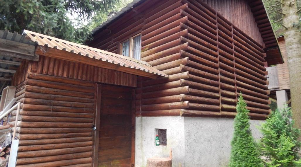 SPEKTRUM REALITY- Na Predaj záhradná chata s pozemkom 464 m2,, záhradkárska osada SNP pri Gewise " Handlová