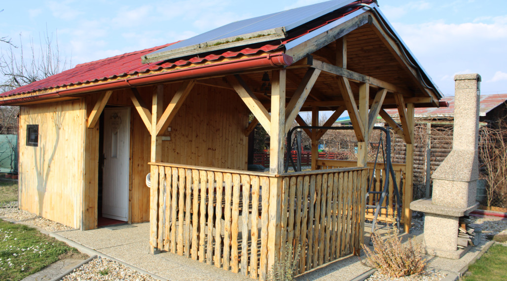 EXKLUZÍVNE- SPEKTRUM REALITY- Na Predaj záhradná chatka s pozemkom 218 m2,, záhradkárska osada " Partizánske